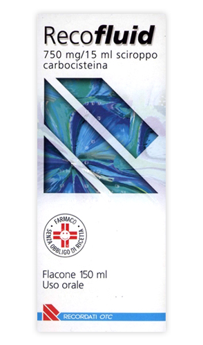 RECOFLUID*SCIR FL 150ML 750MG - Fontenova srl