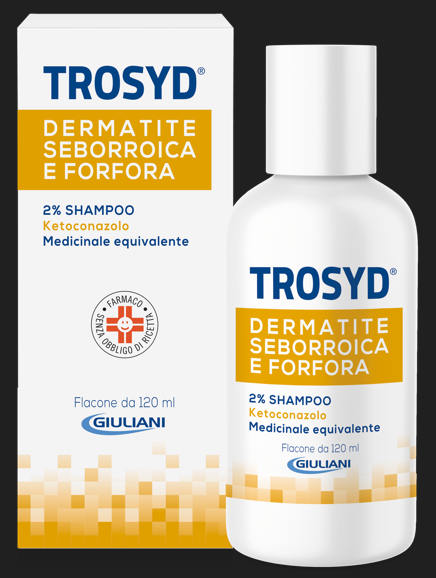 TROSYD DERMATITE SEB*SH120ML2% - Fontenova srl