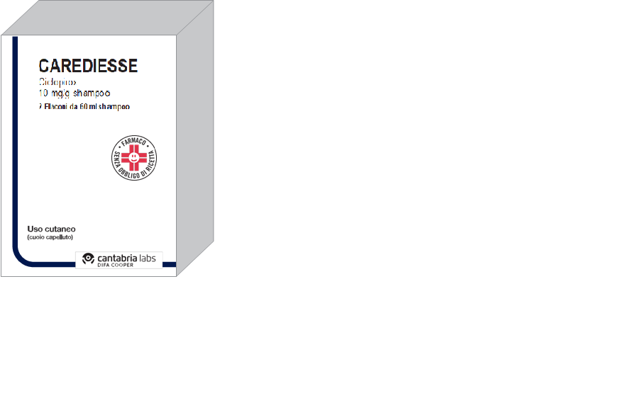 CAREDIESSE*SHAMP2FL 60ML10MG/G - Fontenova srl