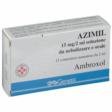 AZIMIL*OS NEBUL 15FL 15MG 2ML - Fontenova srl