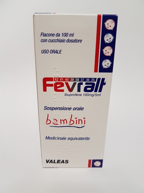 FEVRALT*BB OS SOSP 100MG/5ML - Fontenova srl