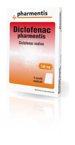 DICLOFENAC PHAR*5CER MED 140MG - Fontenova srl