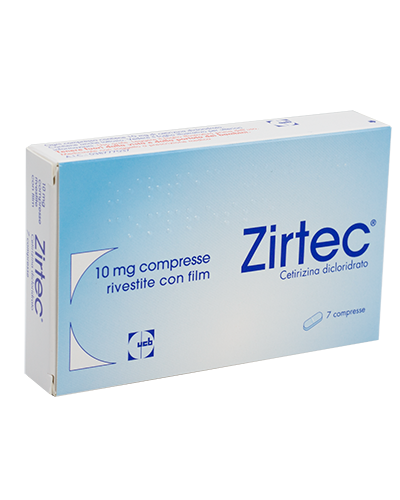 ZIRTEC*7CPR RIV 10MG - Fontenova srl