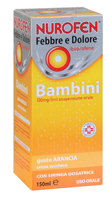 NUROFEN FEBBRE D*BB100MG/5ML A - Fontenova srl