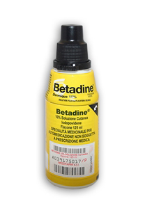 BETADINE*SOLUZ CUT 125ML 10% - Fontenova srl