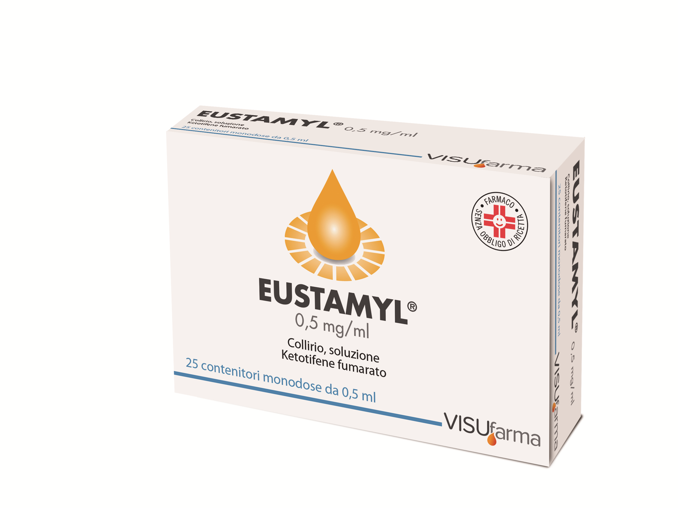 EUSTAMYL*COLL 25FL 0,5ML 0,05% - Fontenova srl
