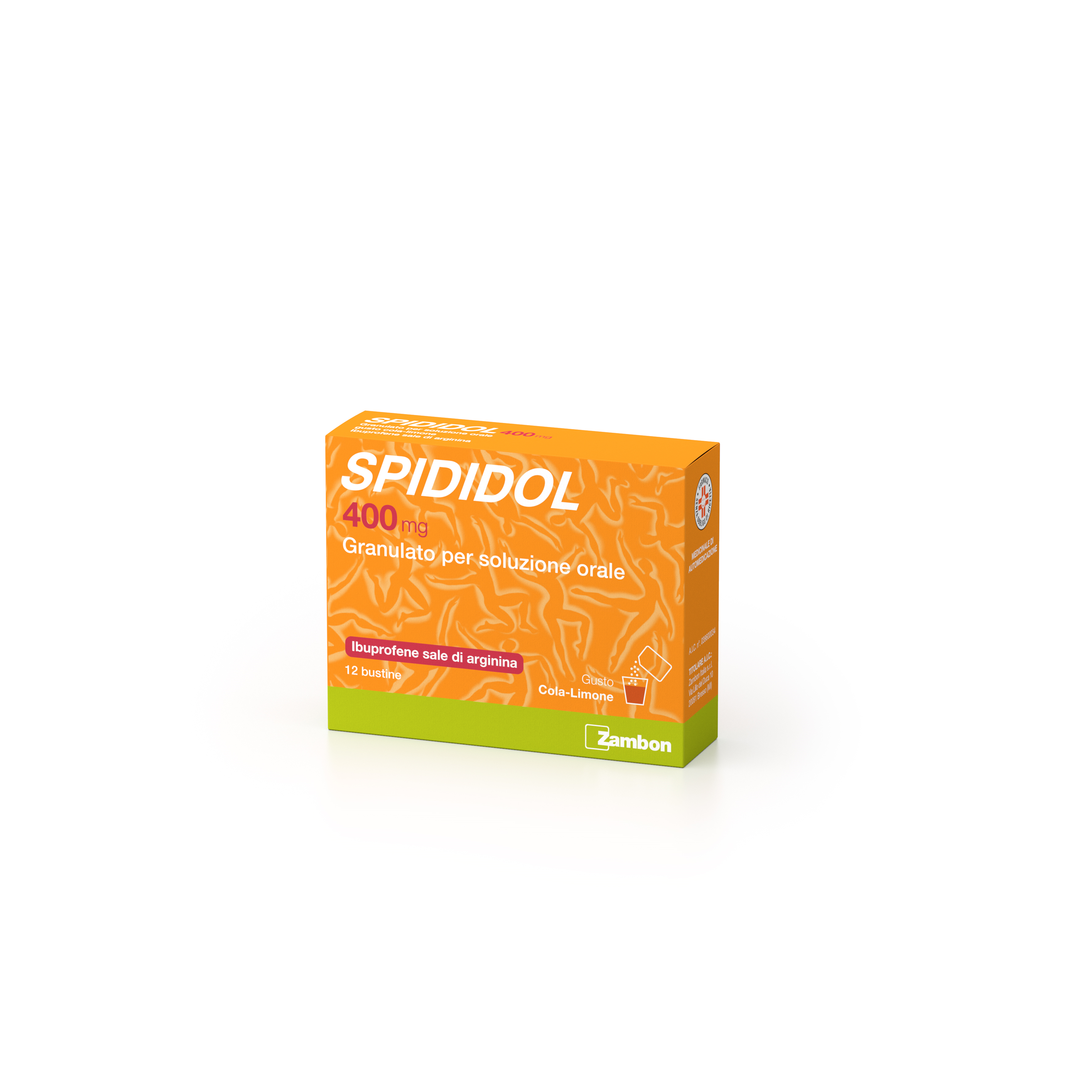 SPIDIDOL*OS GRAT 12BS 400MG CO - Fontenova srl
