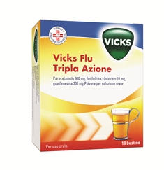 VICKS FLU TRIPLA A*OS 10BUST - Fontenova srl