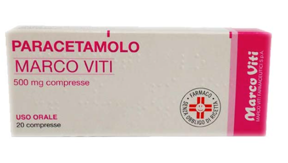 PARACETAMOLO MV*20CPR 500MG - Fontenova srl