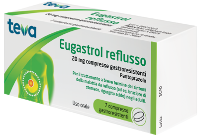 EUGASTROL REFLUSSO*7CPR 20MG - Fontenova srl