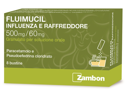 FLUIMUCIL INFLUENZA RAFFR*8BST - Fontenova srl