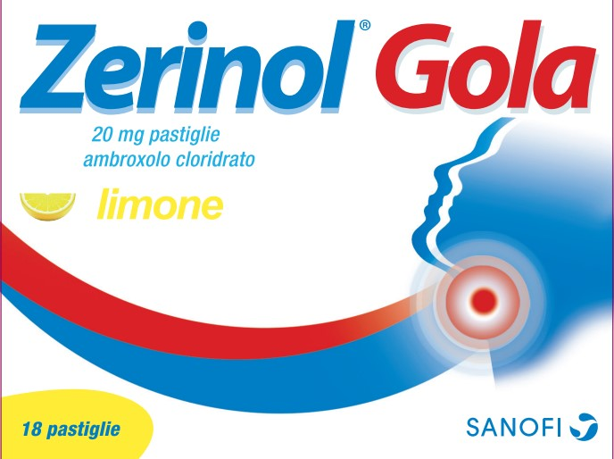 ZERINOL GOLA LIMO*18PAST 20MG - Fontenova srl