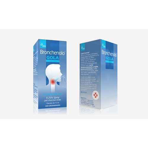 BRONCHENOLO GOLA*OS SPRAY 15ML - Fontenova srl
