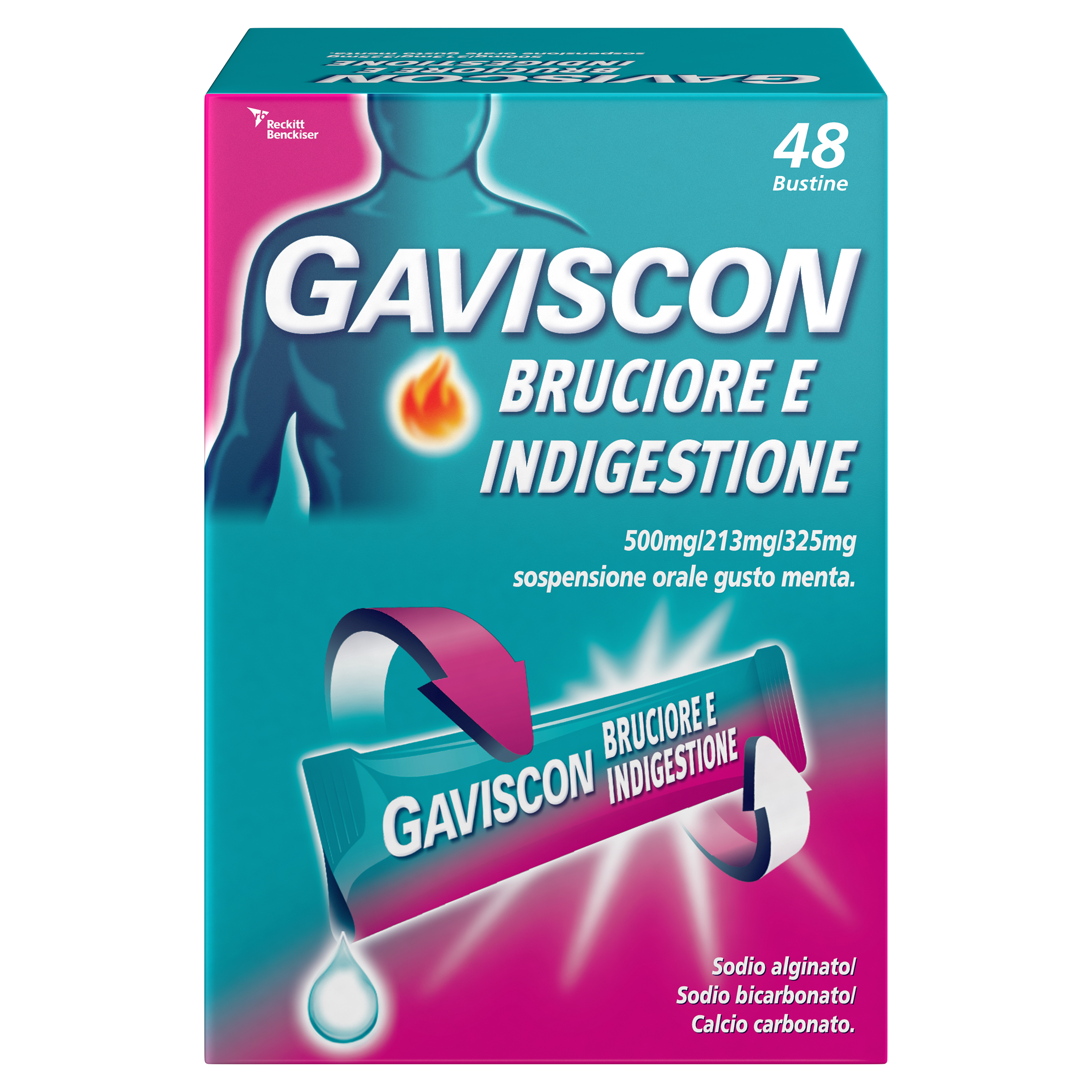 GAVISCON BRUCIORE E INDIG*48BS - Fontenova srl