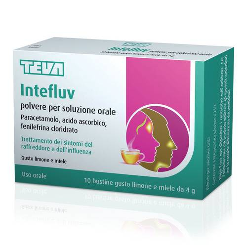 INTEFLUV*10BUST 4G LIM MIELE - Fontenova srl
