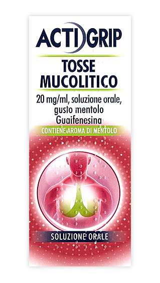 ACTIGRIP TOSSE MUCOL*FL 150ML - Fontenova srl