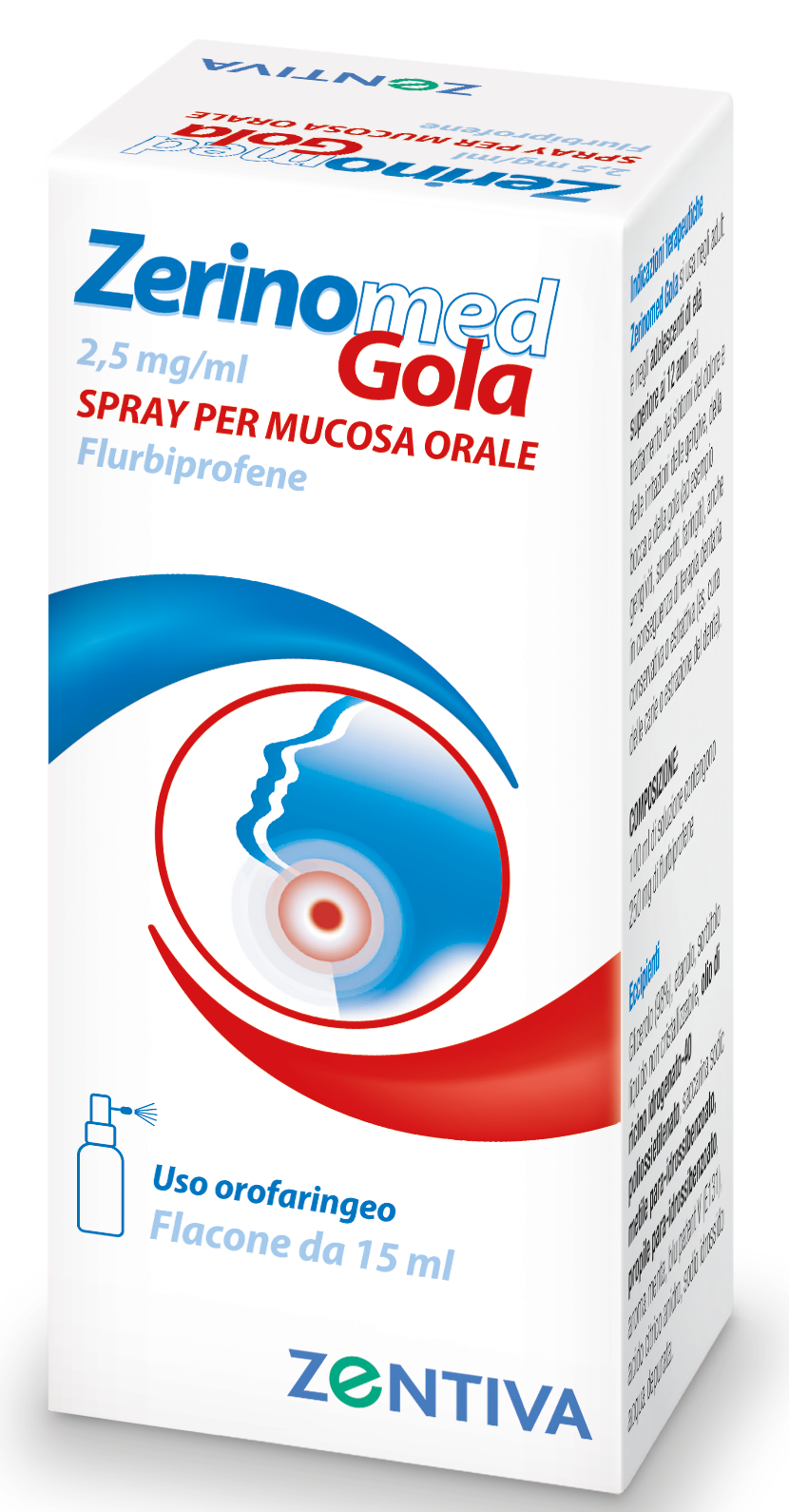 ZERINOMED GOLA*OS SPRAY 15ML - Fontenova srl