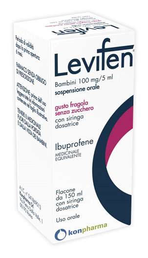 LEVIFEN*OS 150ML 100MG/5ML FRA - Fontenova srl