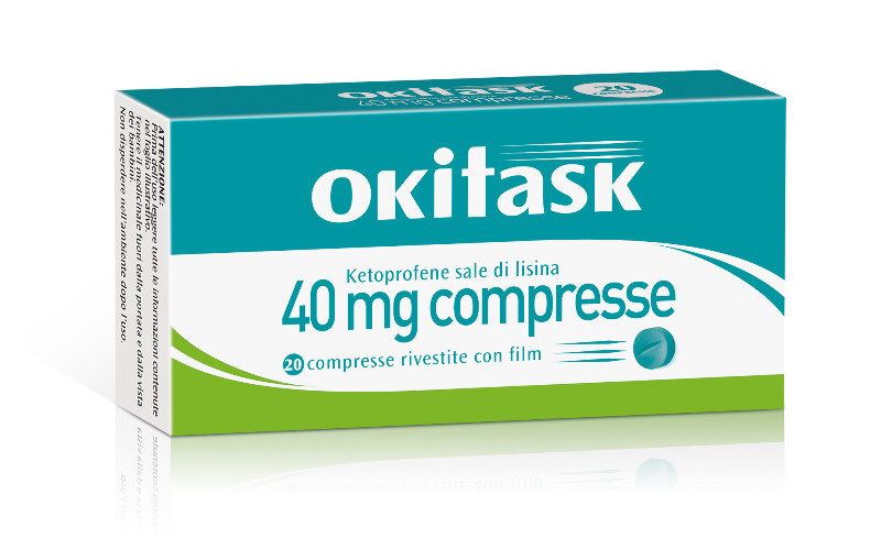 OKITASK*20CPR RIV 40MG - Fontenova srl