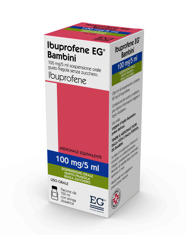 IBUPROFENE EG*BB 150ML FRAGOLA - Fontenova srl