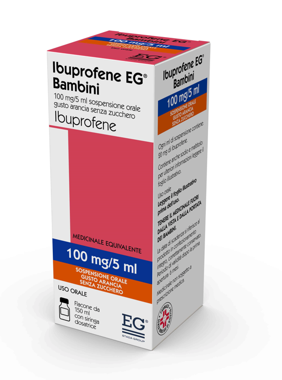 IBUPROFENE EG*BB 150ML ARANCIA - Fontenova srl