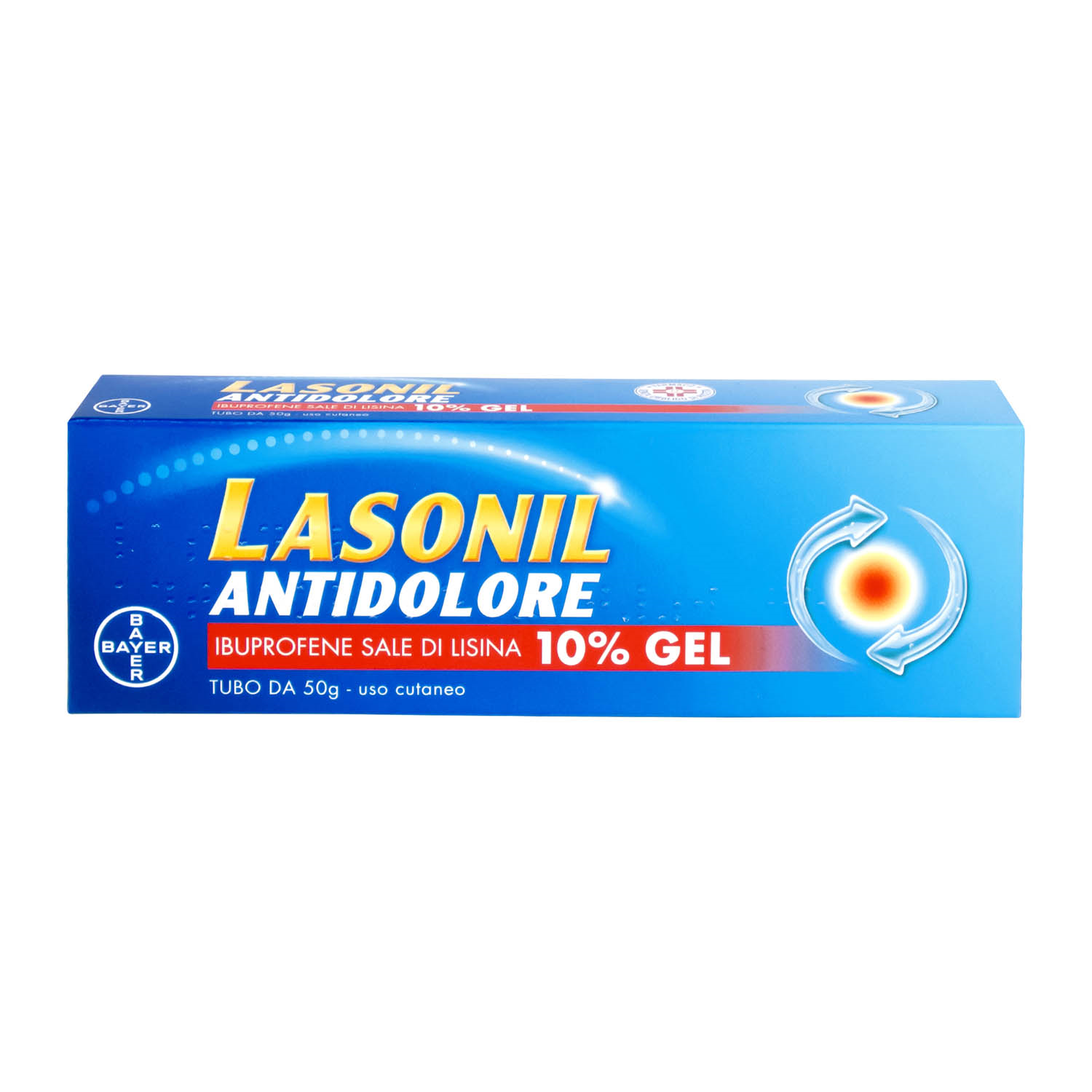 LASONIL ANTIDOLORE*GEL 50G 10% - Fontenova srl
