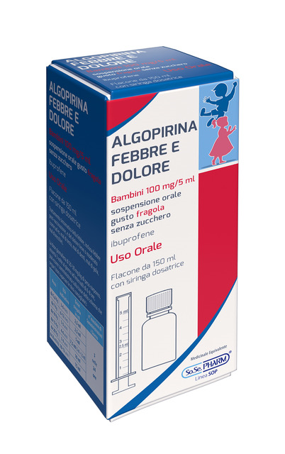 ALGOPIRINA FEBBRE DOL*150ML FR - Fontenova srl