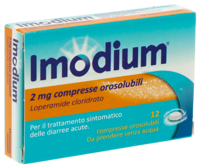 IMODIUM*12CPR OROSOL 2MG - Fontenova srl