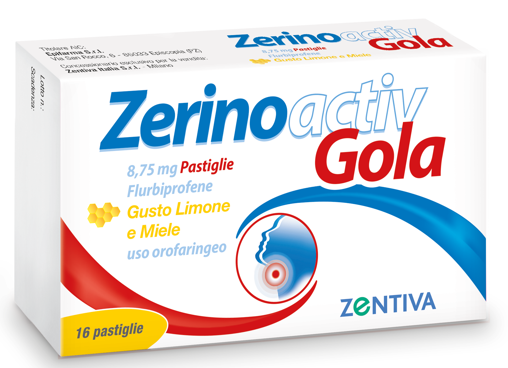 ZERINOACTIV GOLA*16PASTL LIM M - Fontenova srl
