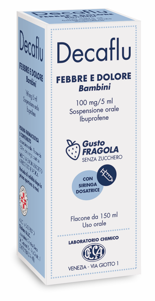 DECAFLU FEBBRE DOLORE*BB OS FR - Fontenova srl