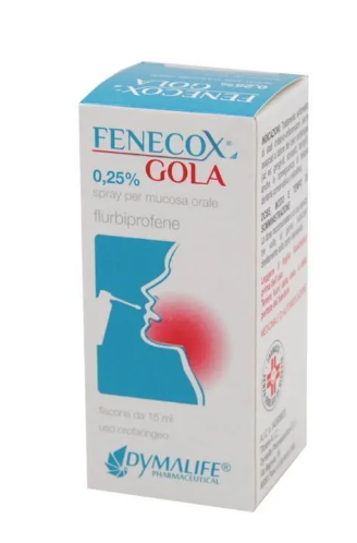 FENECOX GOLA*SPRAY 15ML 0,25% - Fontenova srl