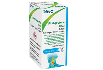FLURBIPROFENE TE*OS SPRAY 15ML - Fontenova srl