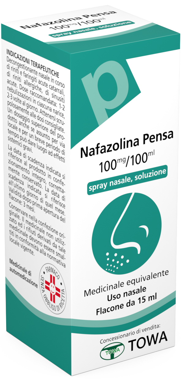 NAFAZOLINA PE*SPRAY NAS 15ML - Fontenova srl
