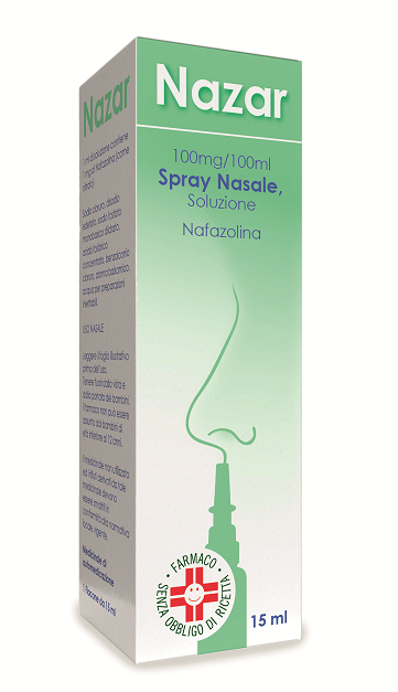 NAZAR*SPRAY NAS 15ML 1MG/ML - Fontenova srl