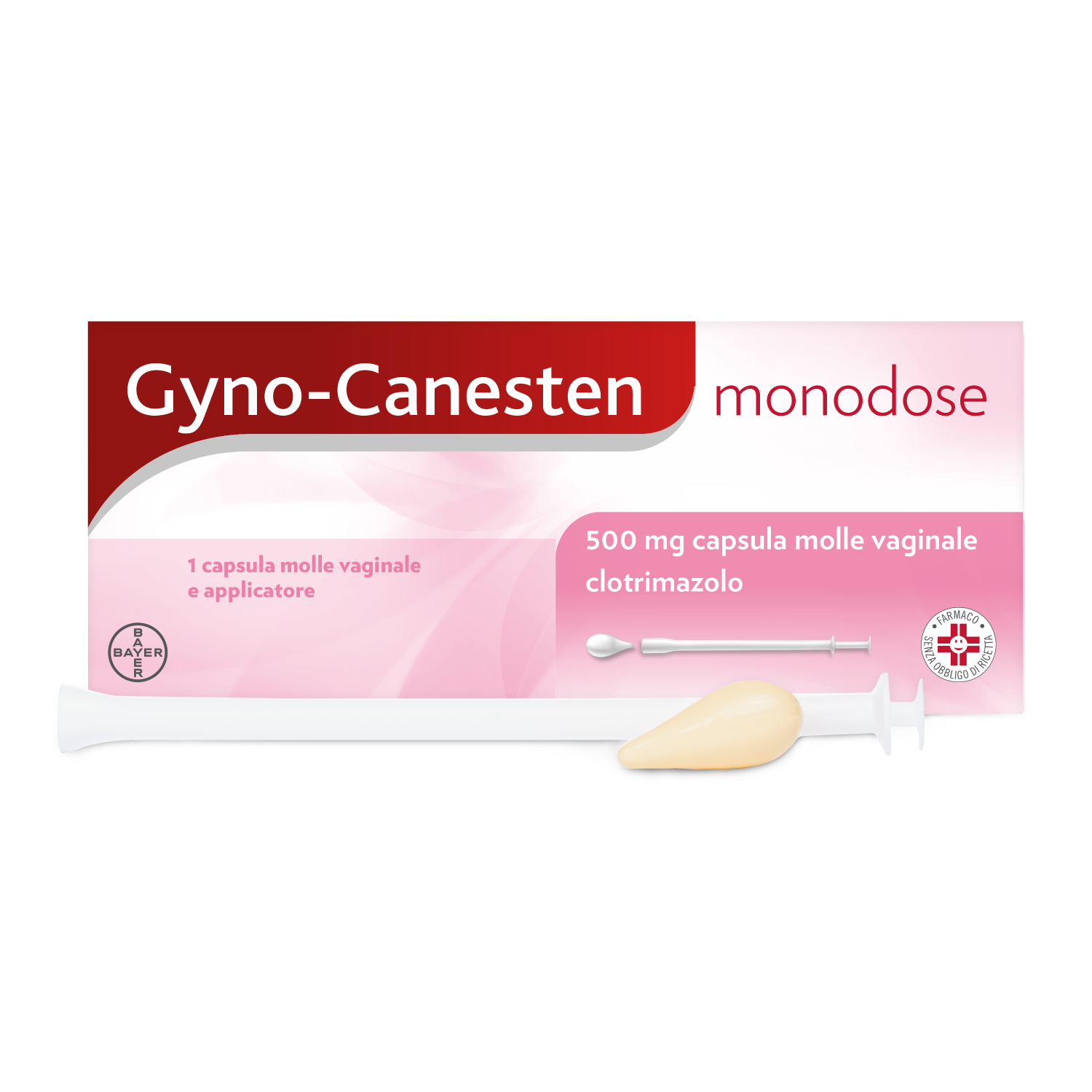 GYNOCANESTEN MONO*1CPSVAG500MG - Fontenova srl