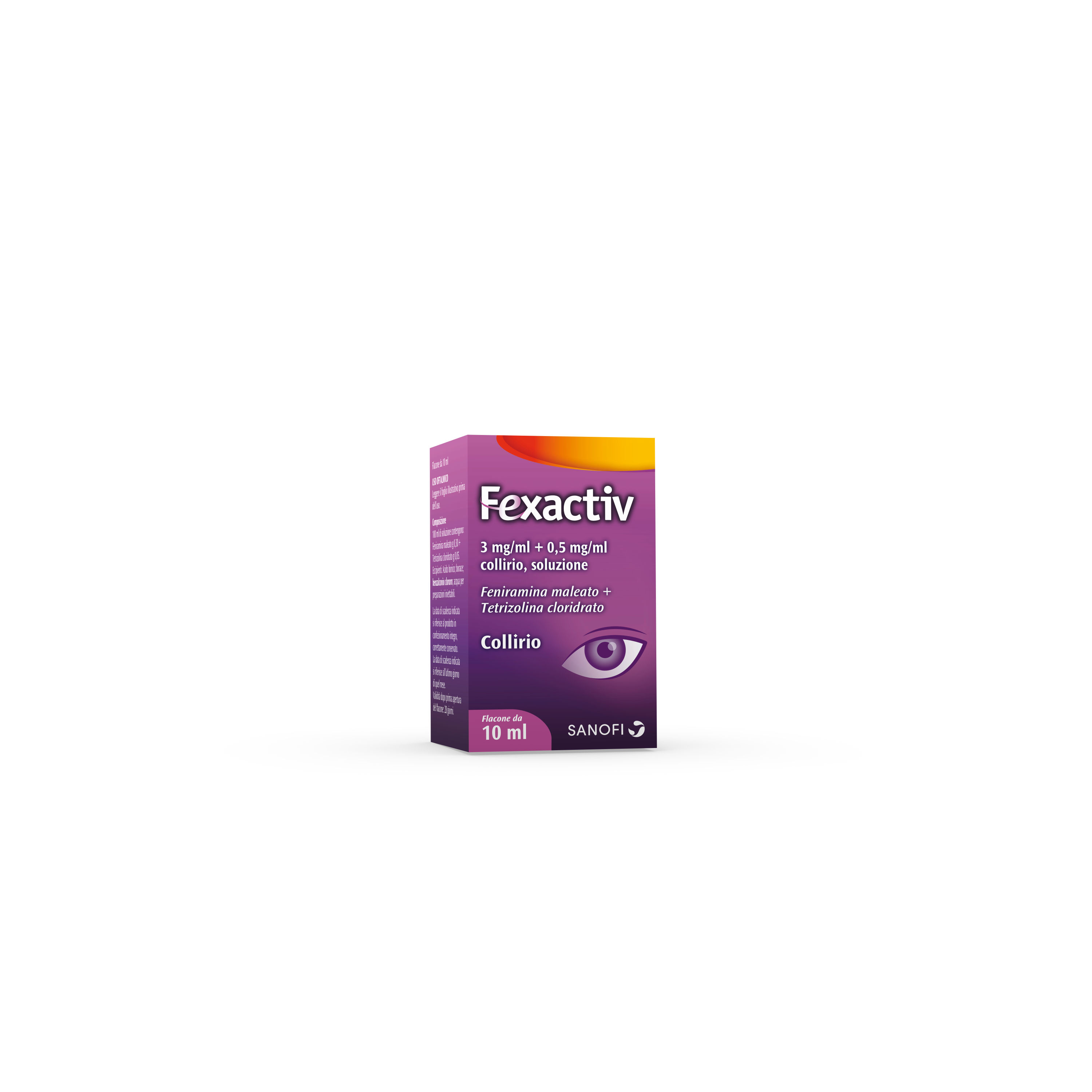 FEXACTIV*COLLIRIO 1FL 10ML - Fontenova srl