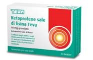 KETOPROFENE LISINA TEVA*24BS - Fontenova srl
