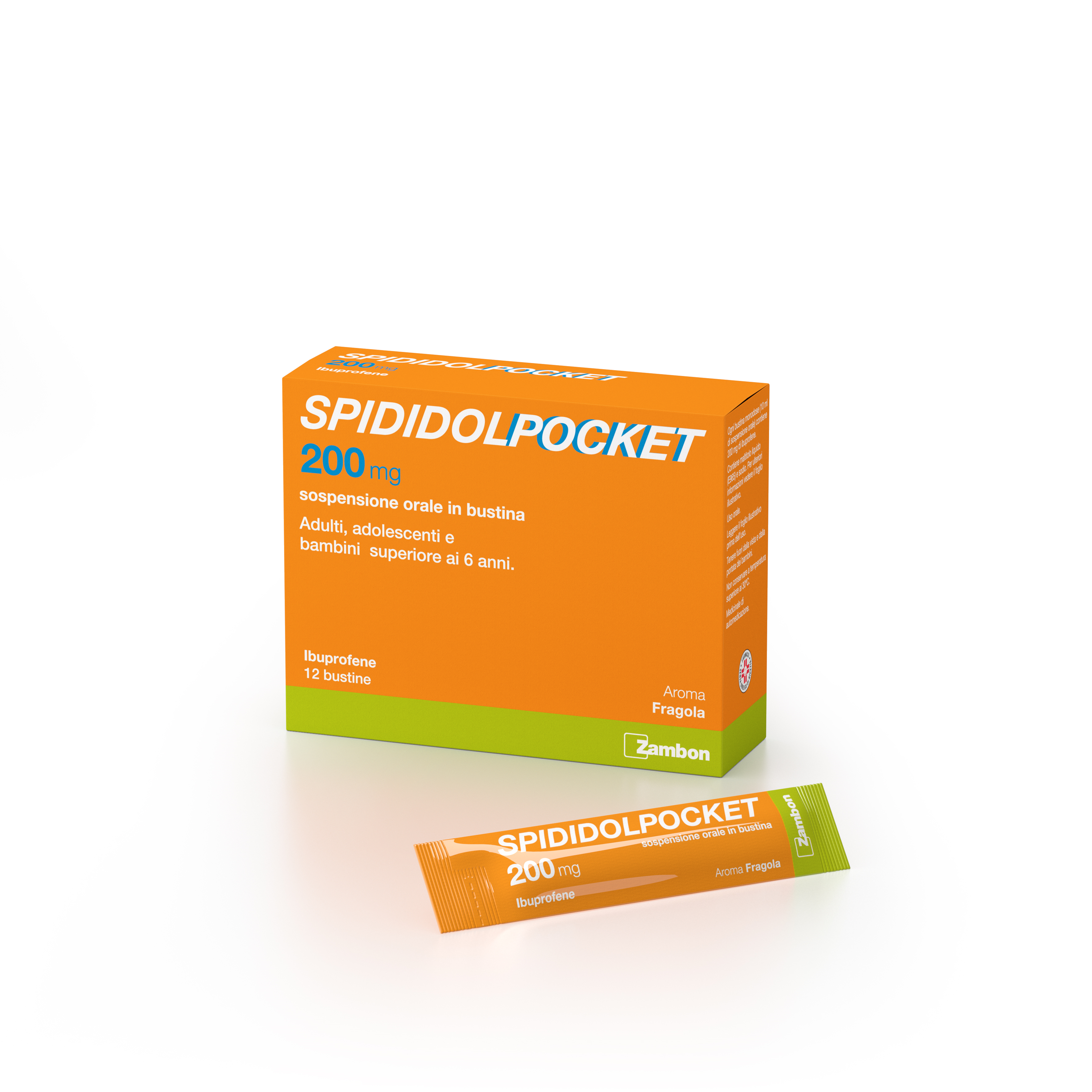SPIDIDOLPOCKET*12BUST 200MG - Fontenova srl