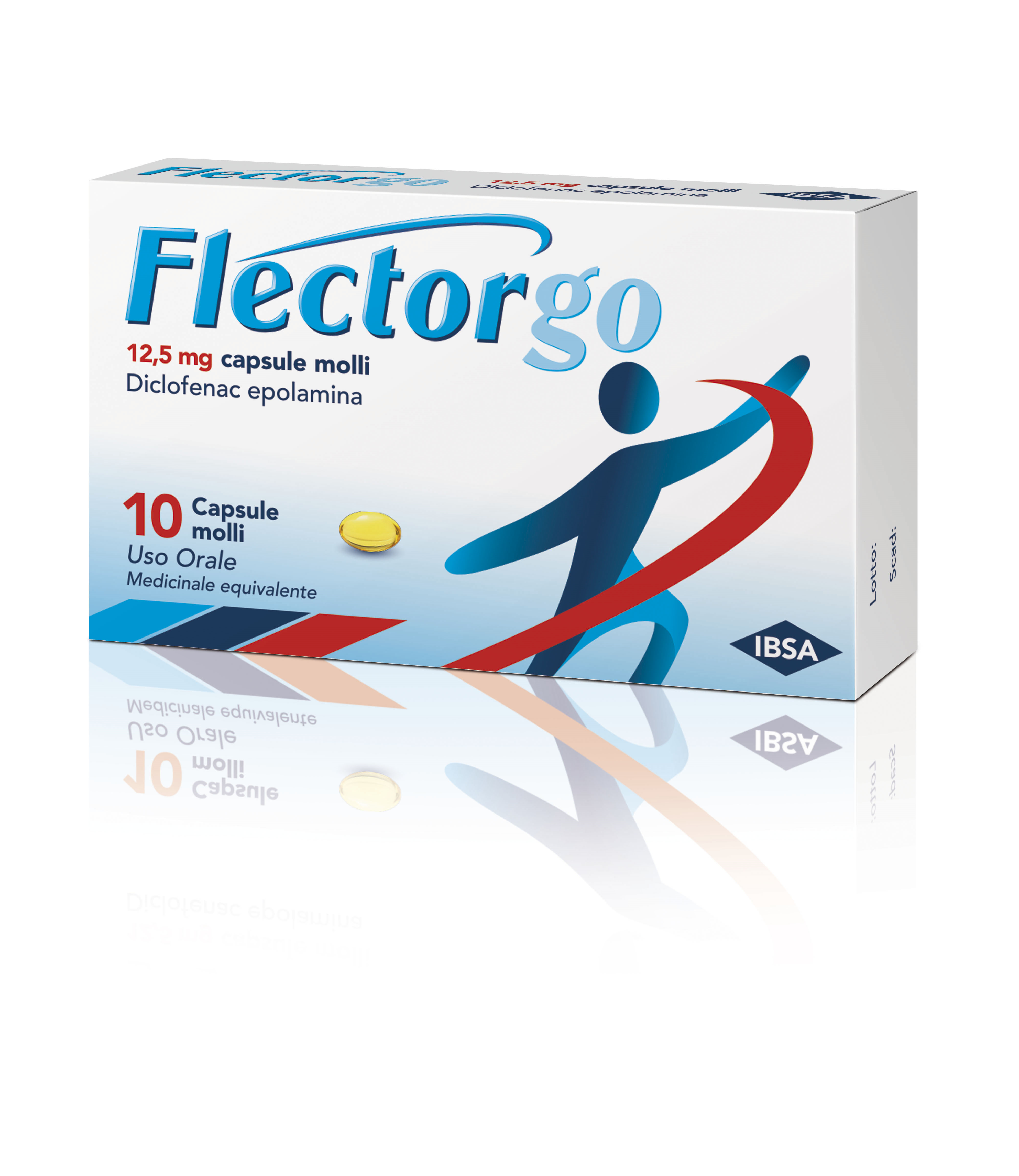 FLECTORGO*10CPS 12,5MG - Fontenova srl