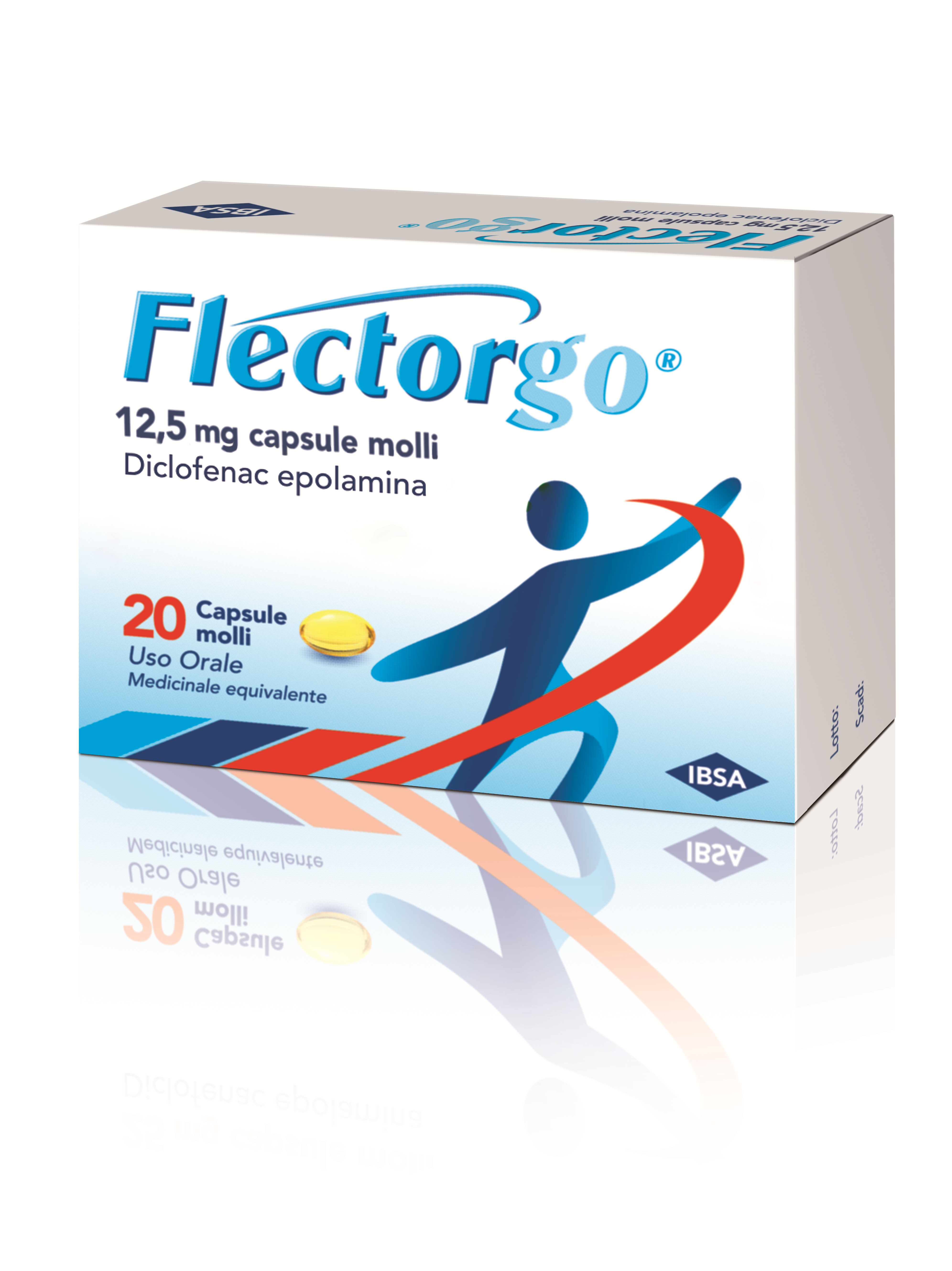FLECTORGO*20CPS MOLLI 12,5MG - Fontenova srl