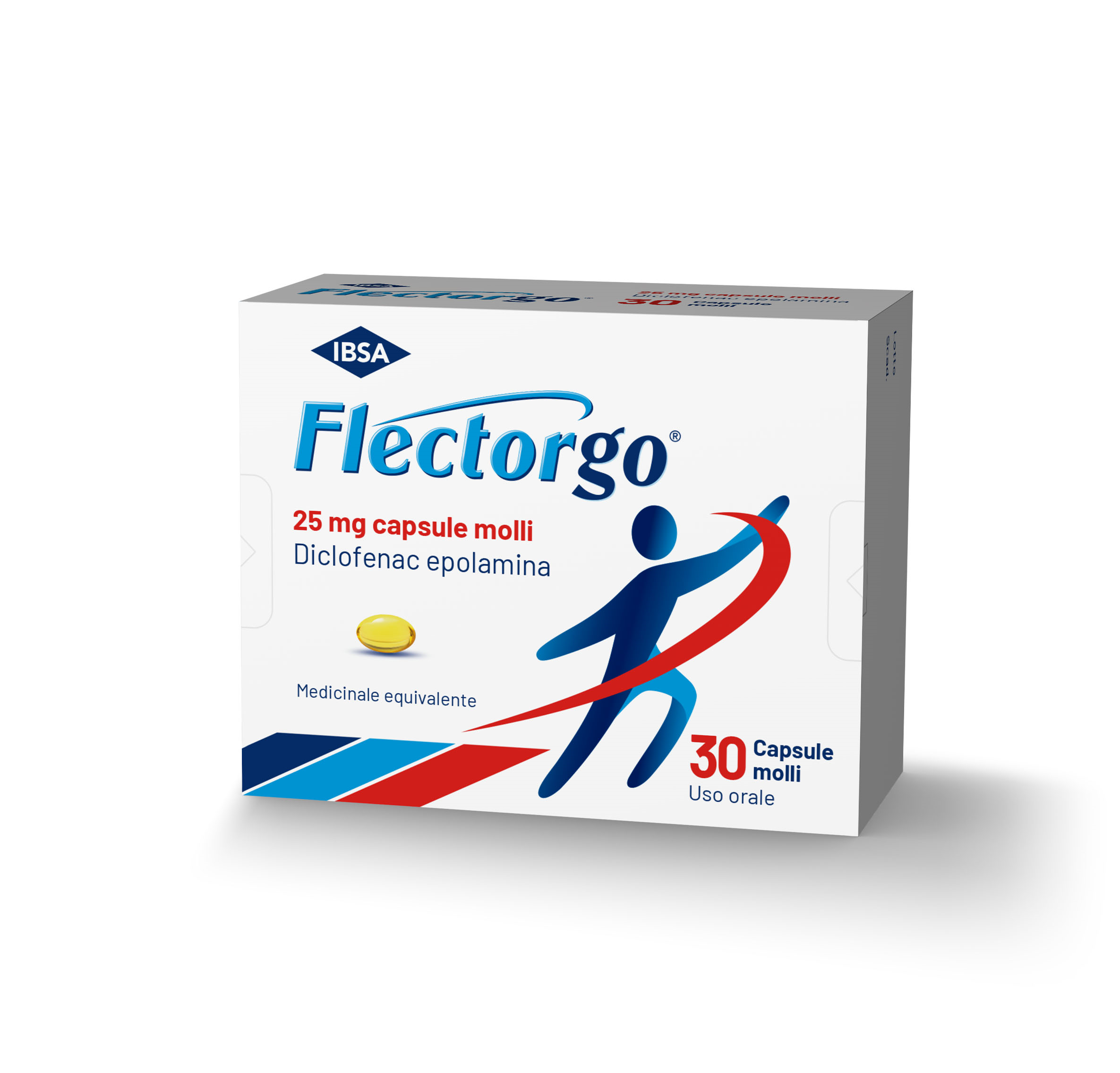 FLECTORGO*30CPS MOLLI 25MG - Fontenova srl