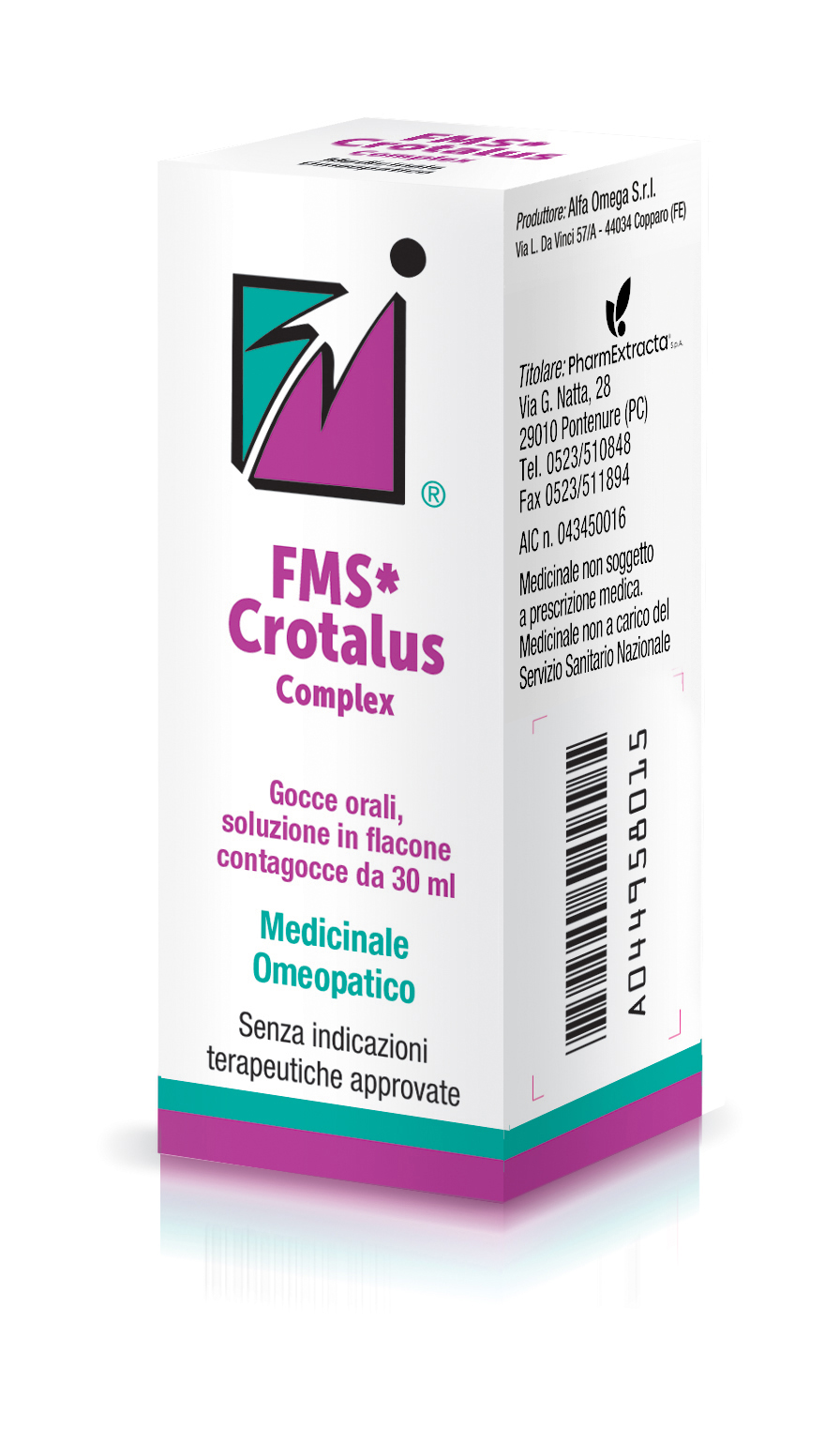 FMS CROTALUS COMPLEX*30ML GTT - Fontenova srl