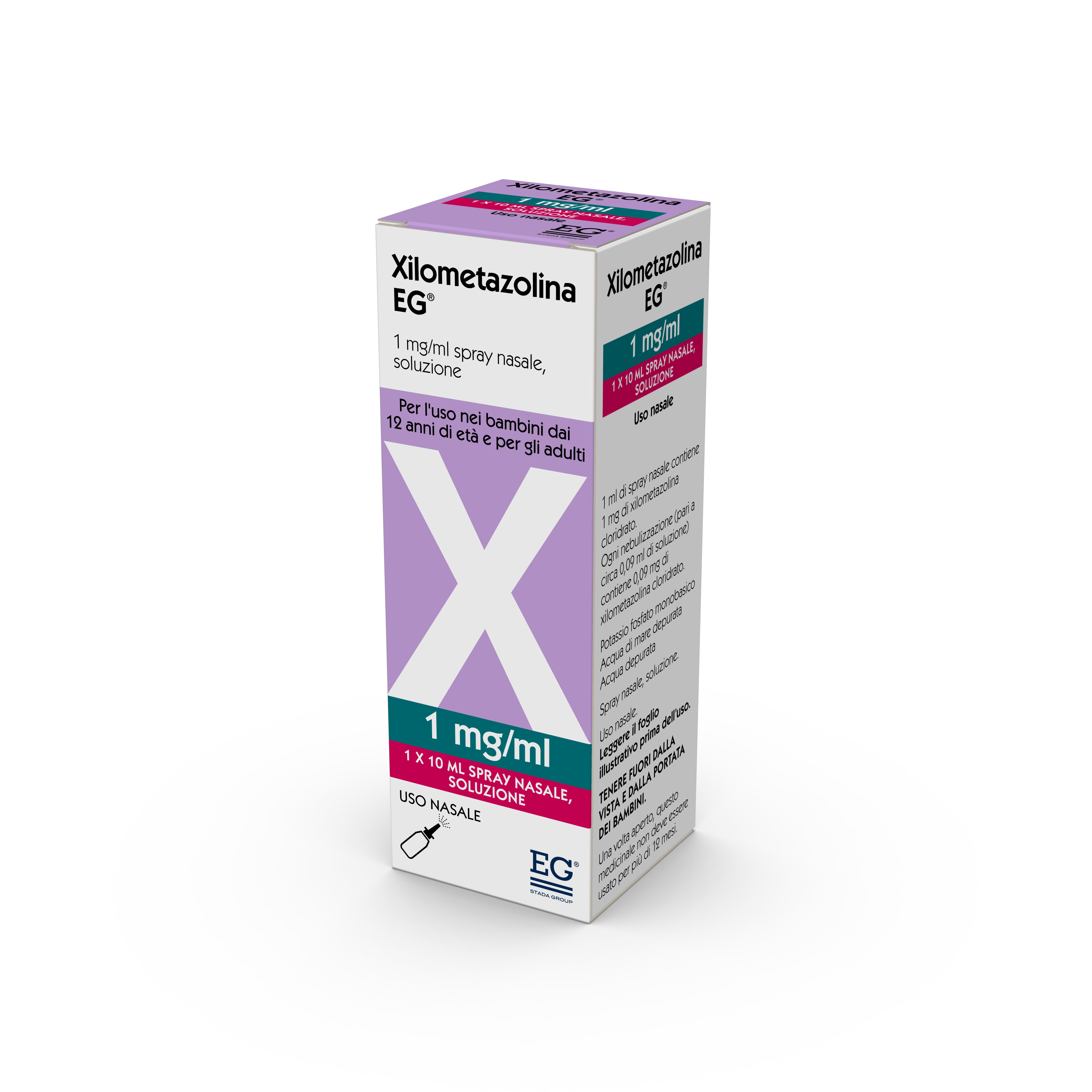 XILOMETAZOLINA EG*SPR10ML 10MG - Fontenova srl