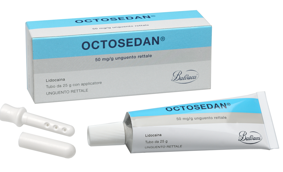 OCTOSEDAN*UNG RETT 25G 50MG/G - Fontenova srl