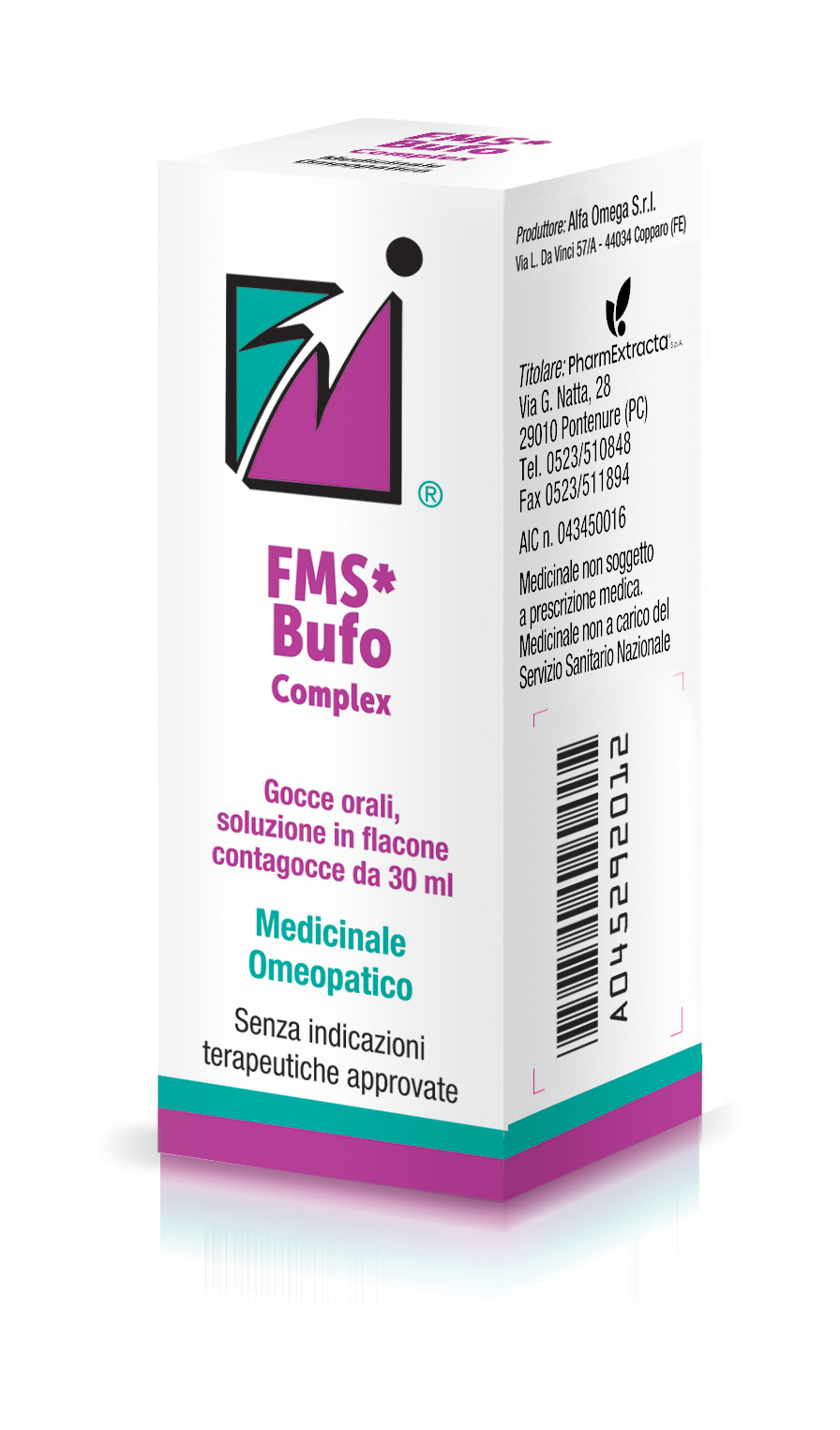 FMS BUFO COMPLEX*30ML GTT - Fontenova srl