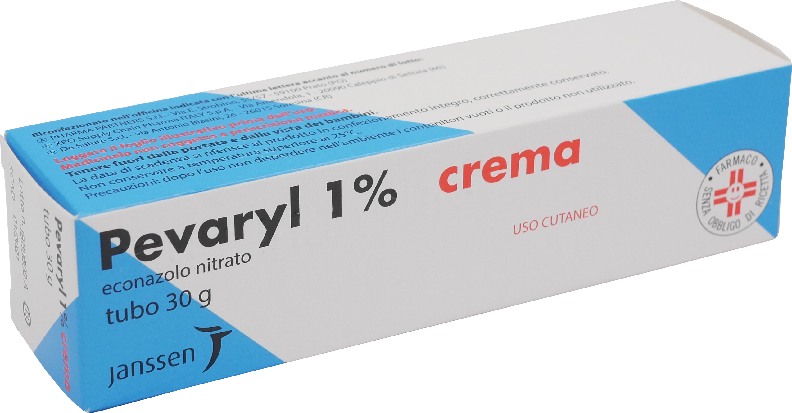 PEVARYL*CREMA 30G 1% - Fontenova srl