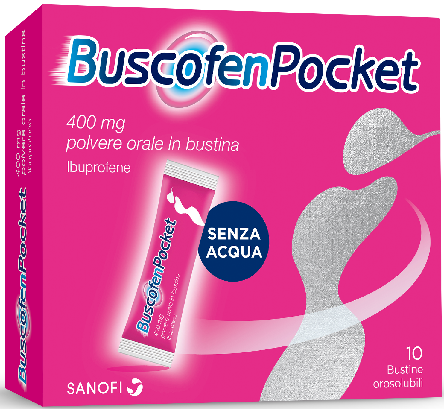 BUSCOFENPOCKET*OS 10BUST 400MG - Fontenova srl
