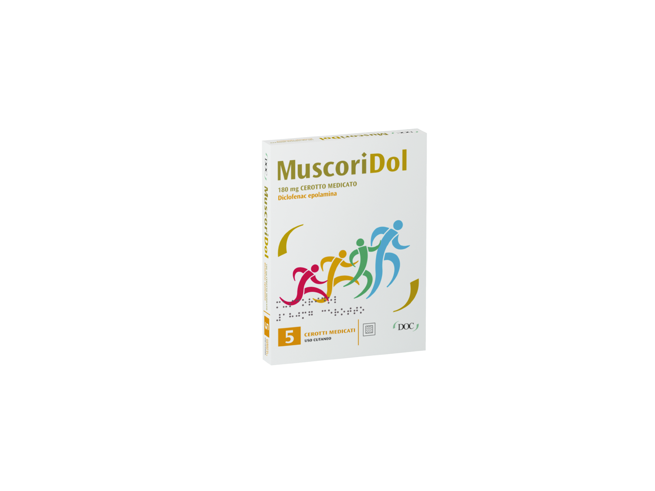 MUSCORIDOL*5CER MED 180MG - Fontenova srl