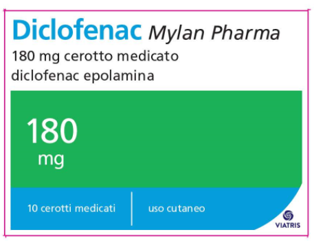 DICLOFENAC MY*10CER 180MG - Fontenova srl