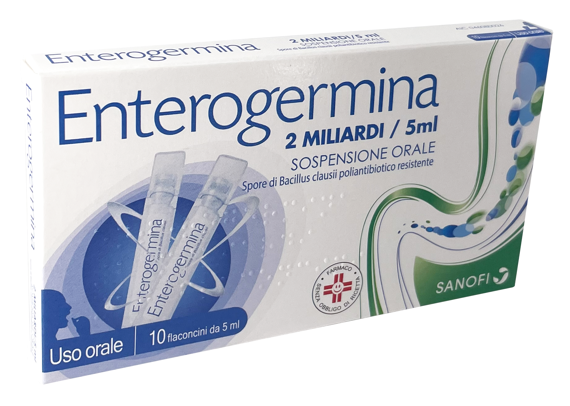 ENTEROGERMINA*OS 10FL 2MLD/5ML - Fontenova srl